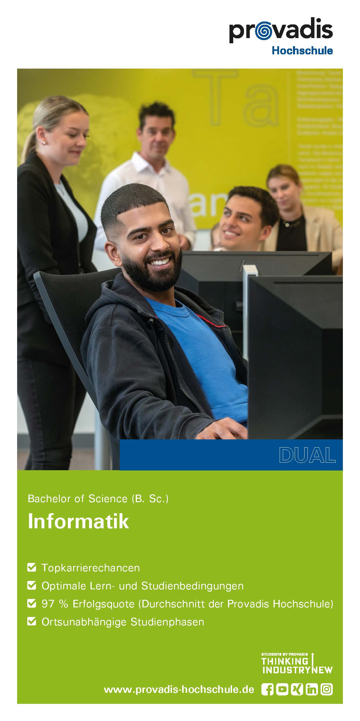 Factsheet Bachelor Informatik dual